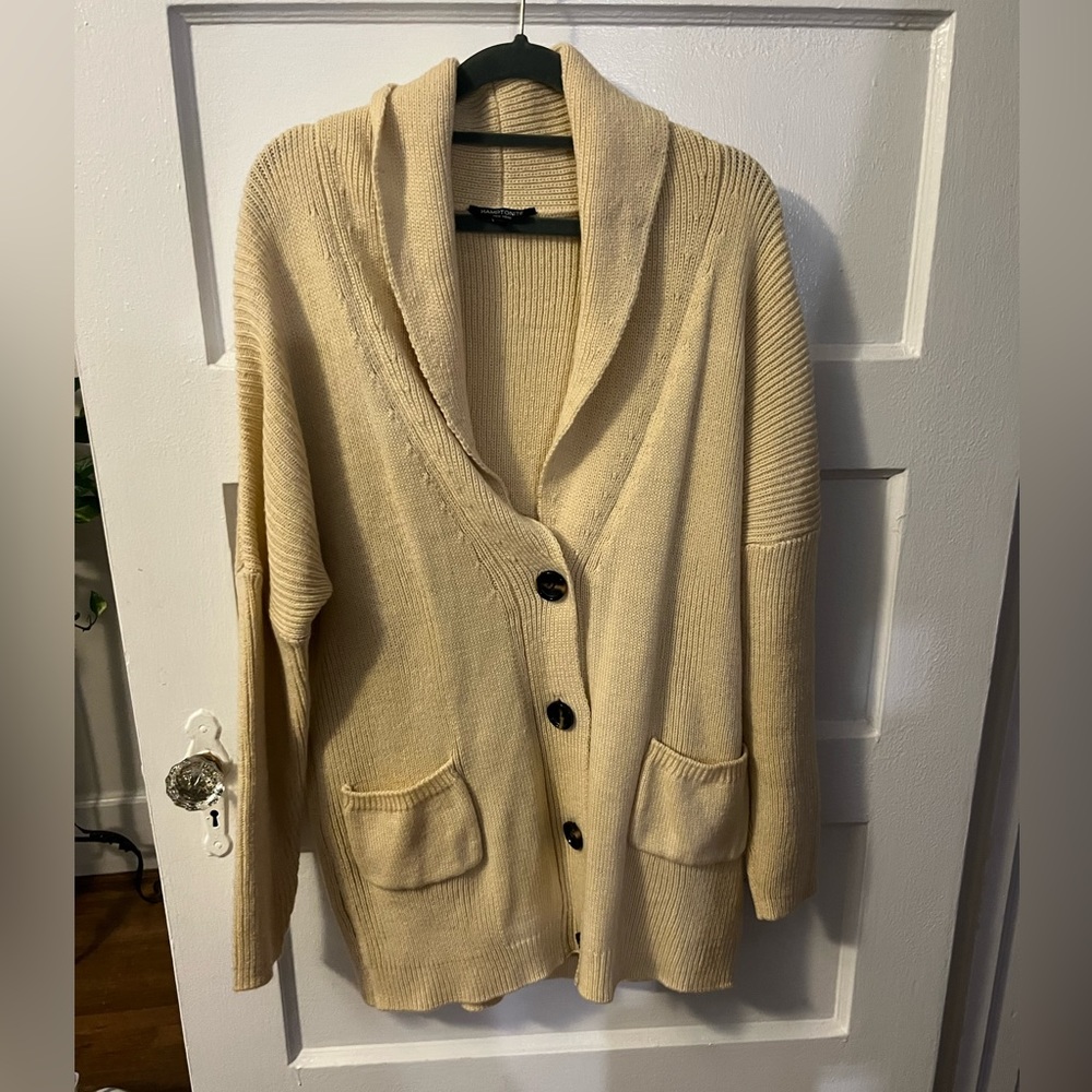 Sweater blazer - wool and acrylic - Hamptonite NY - XL